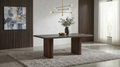 Parry 80-inch SmartTop™ Paladina Dining Table Dark Walnut