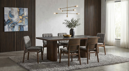 Parry 80-inch SmartTop™ Paladina Dining Table Dark Walnut