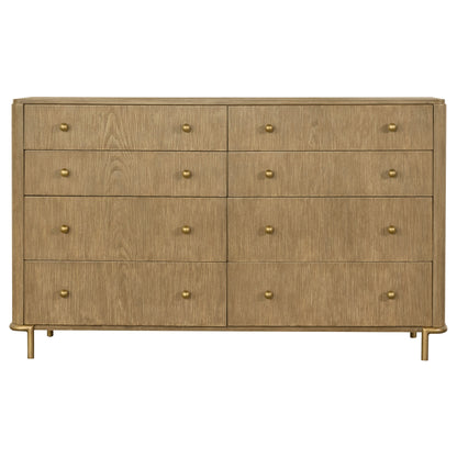 Arini 3-piece Queen Bedroom Set Sand Wash and Natural Cane