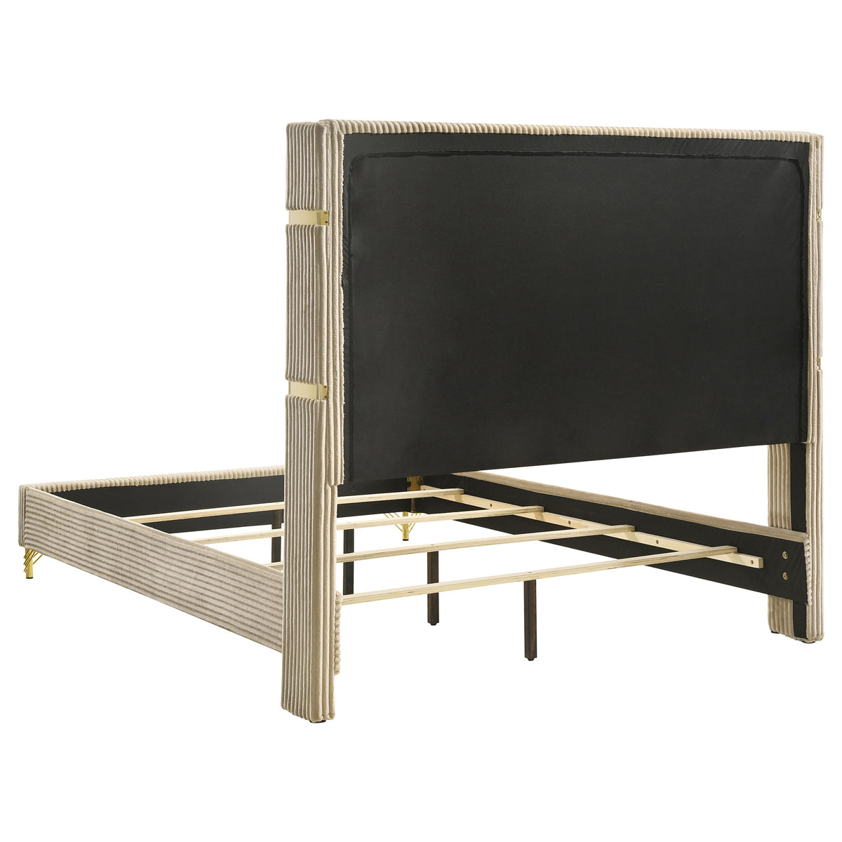 Lucia 3-piece Queen Bedroom Set Beige and White