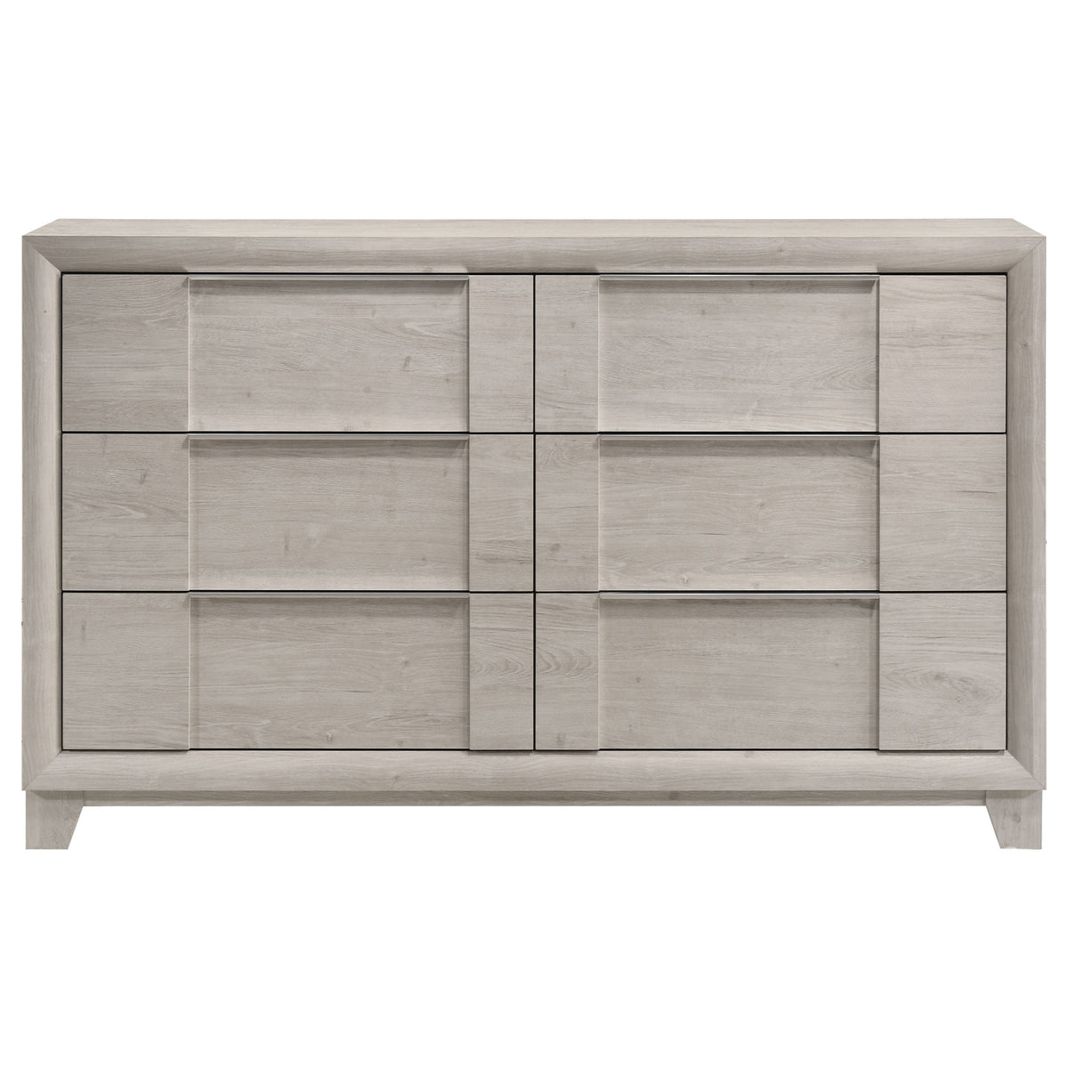 Farre 6-drawer Dresser Washed Grey