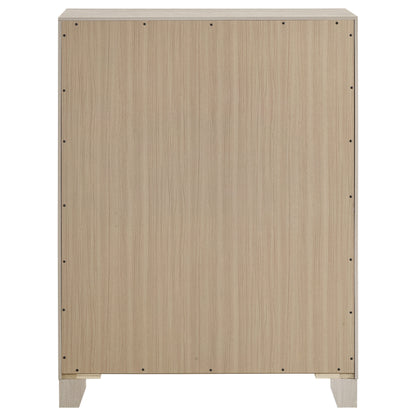 Farre 5-drawer Chest of Drawers Washed Grey
