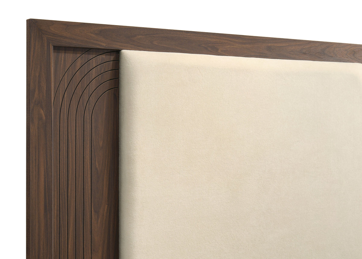 Etienne 4-piece Full Bedroom Set Walnut