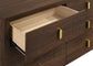 Etienne 4-piece Queen Bedroom Set Walnut