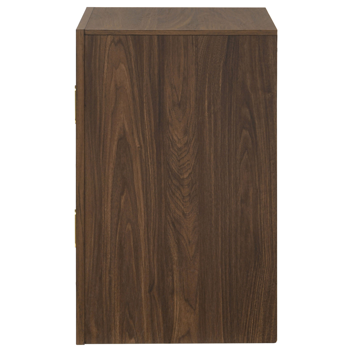 Etienne 2-drawer Nightstand Bedside Table Walnut