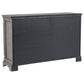 Cresswell 4-piece Eastern King Storage Bedroom Set Weathered Taupe
