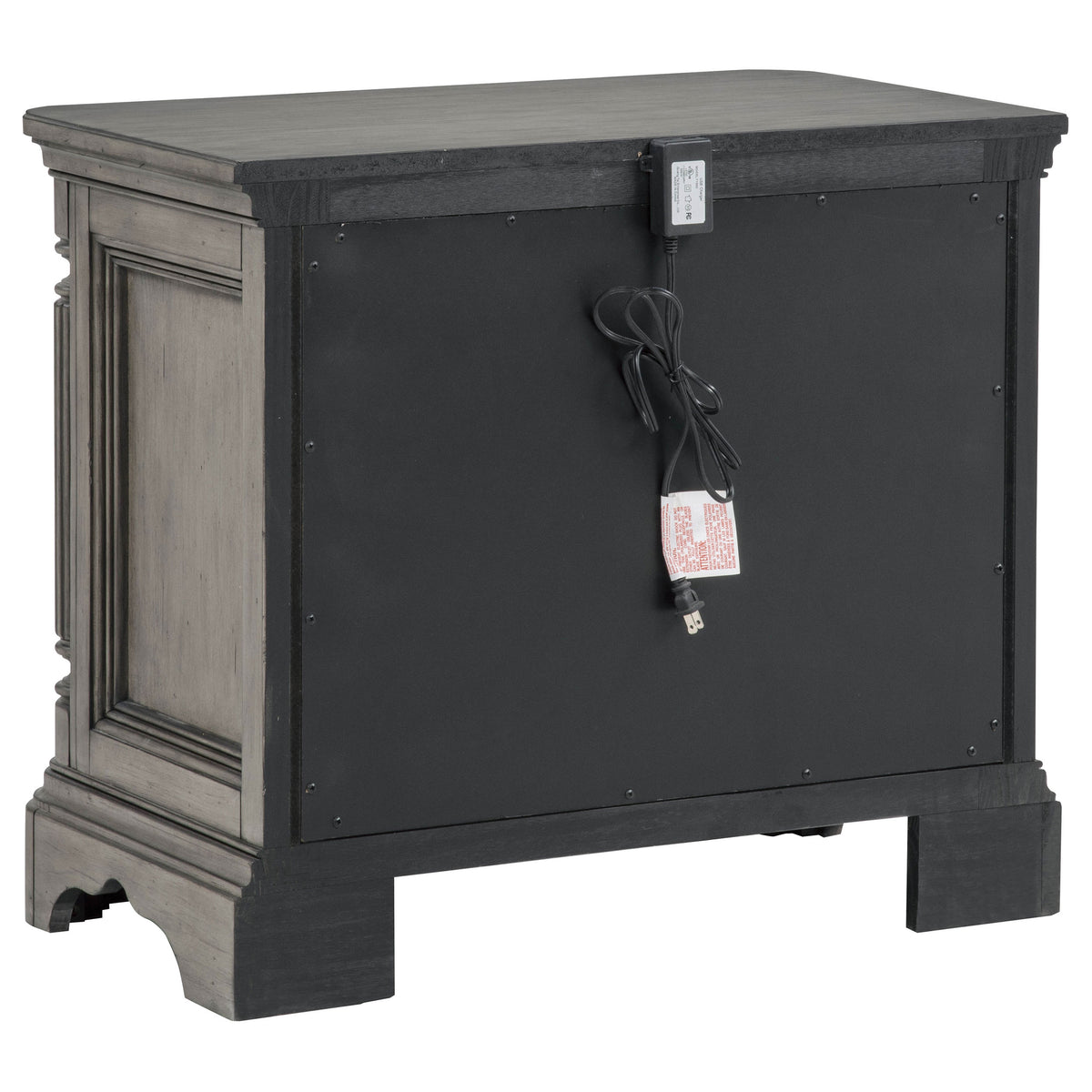 Cresswell 5-piece Queen Storage Bedroom Set Weathered Taupe