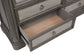 Cresswell 4-piece Eastern King Bedroom Set Weathered Taupe