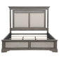 Cresswell 5-piece Eastern King Bedroom Set Weathered Taupe