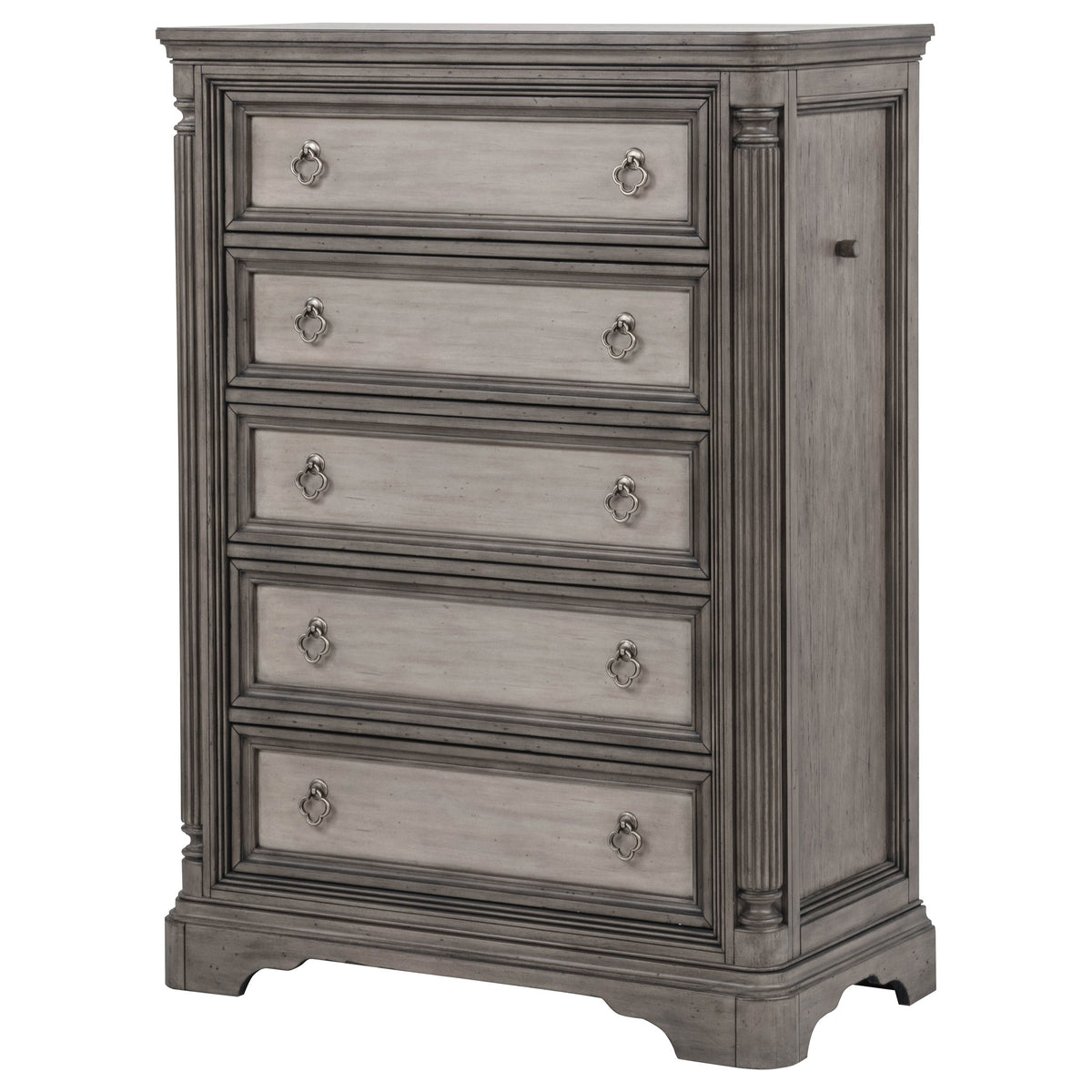 Cresswell 5-piece California King Bedroom Set Taupe