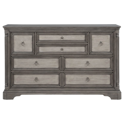Cresswell 8-drawer Bedroom Dresser Weathered Taupe