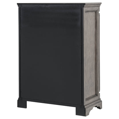 Cresswell 5-drawer Chest of Drawers Weathered Taupe