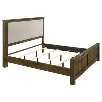 Doherty 5-piece Eastern King Bedroom Set Rustic Brown