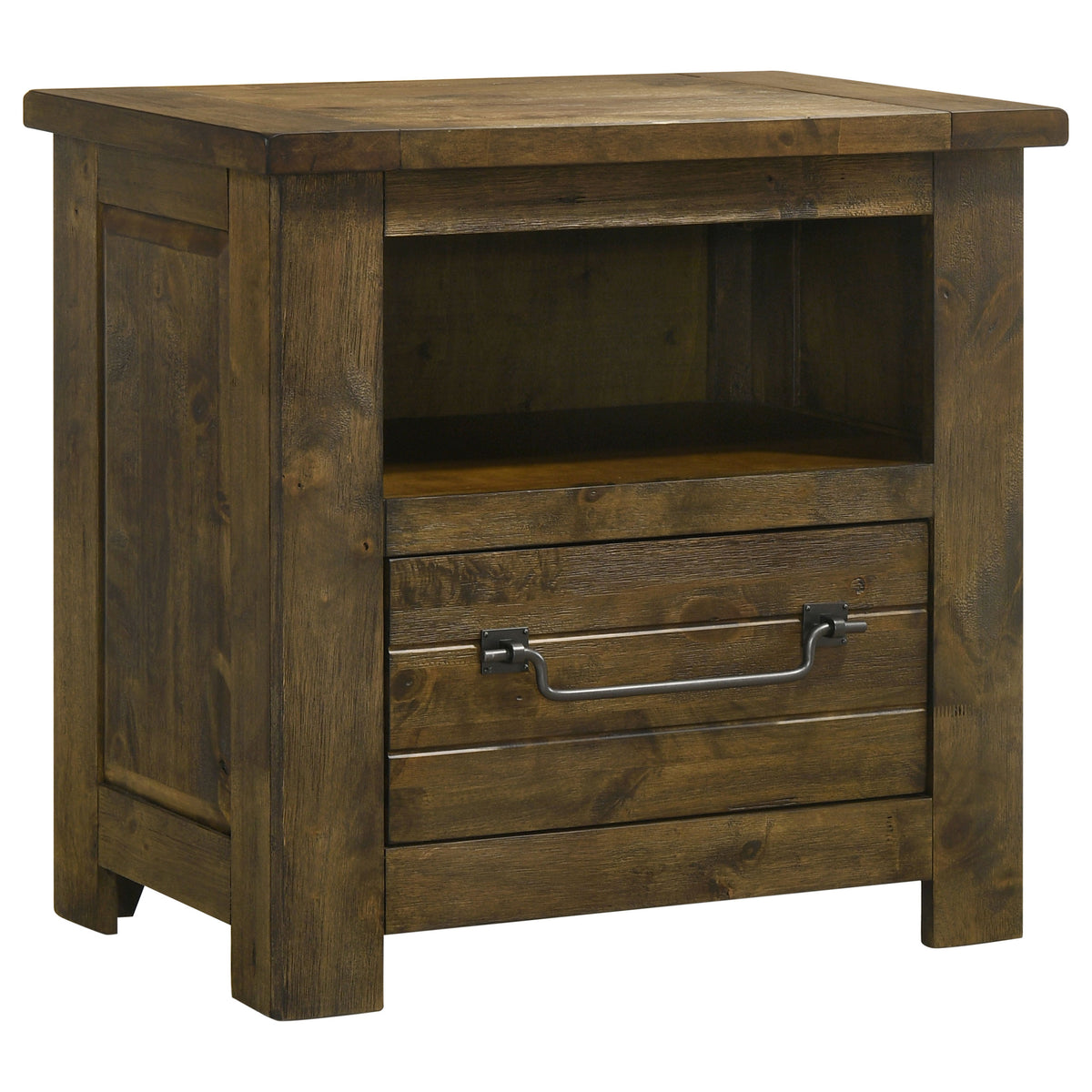 Doherty 4-piece California King Bedroom Set Rustic Brown