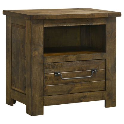 Doherty 4-piece Queen Bedroom Set Rustic Brown