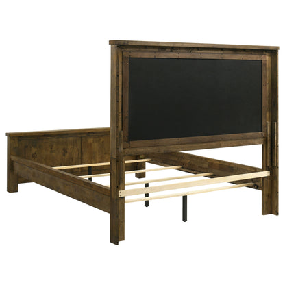 Doherty 5-piece Queen Bedroom Set Rustic Brown