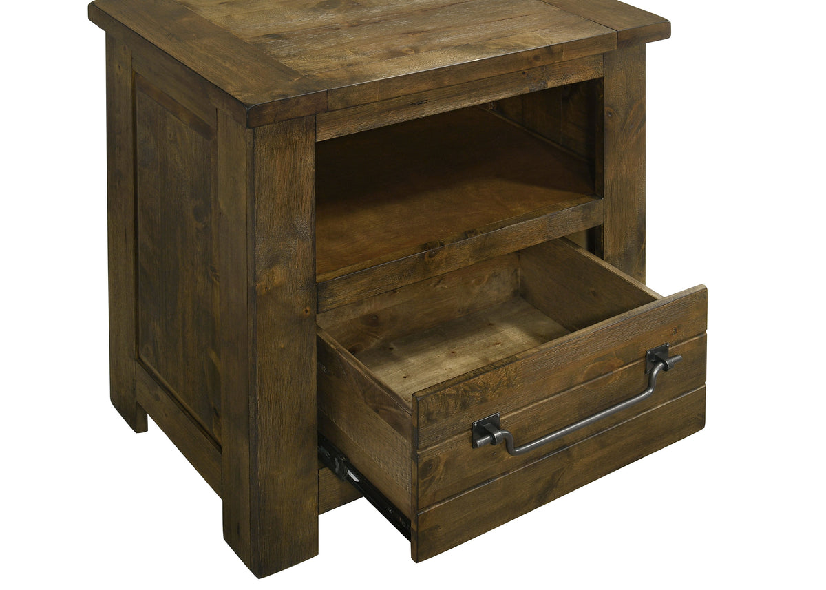 Doherty 4-piece Queen Bedroom Set Rustic Brown