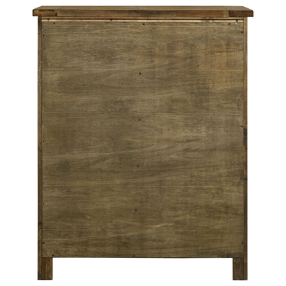 Doherty 5-drawer Chest of Drawers Rustic Brown