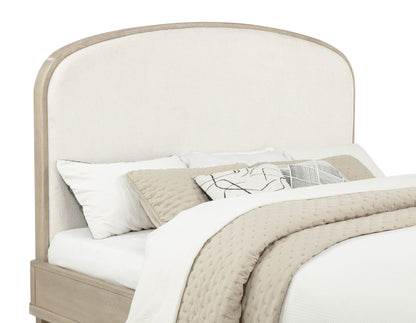 Lucaire 4-piece Eastern King Bedroom Set Sandstone