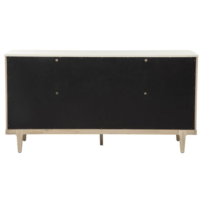 Lucaire 6-drawer Dresser Cabinet Sandstone