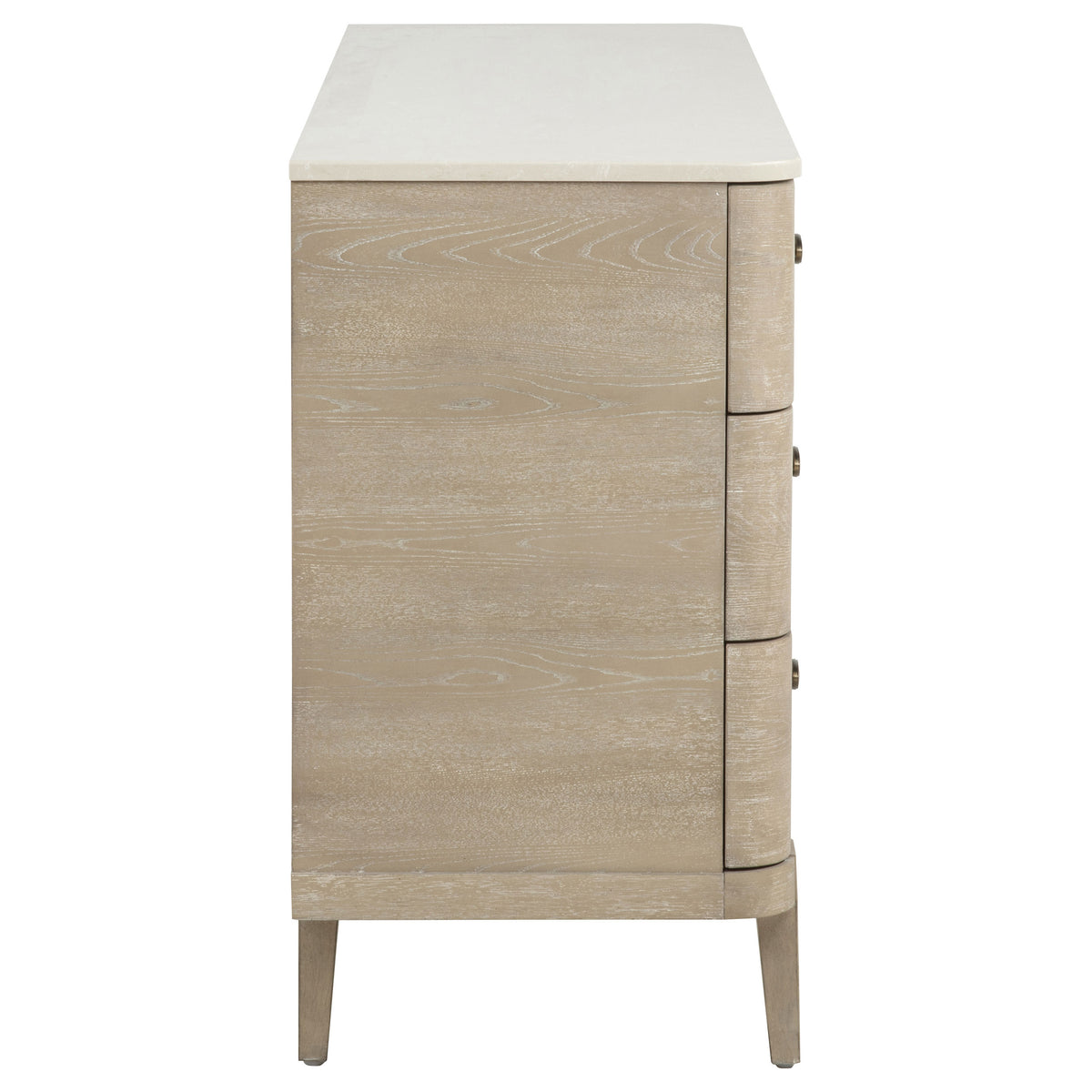 Lucaire 6-drawer Dresser Cabinet Sandstone