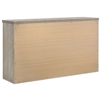 Nevado 4-Piece Queen Panel Bedroom Set Grey and Weathered Taupe