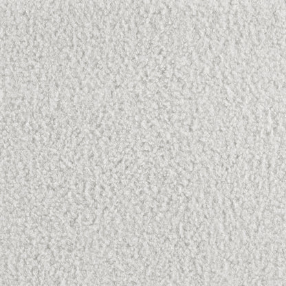 Alamosa Queen Boucle Upholstered Wingback Platform Bed White