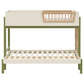 Evren Twin-over-Full Bunk Bed with Trundle and Ladder Tri-Tone