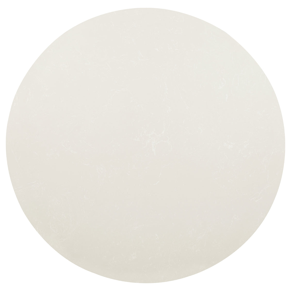Lucaire 54-inch Round Cultured Marble Dining Table Sandstone