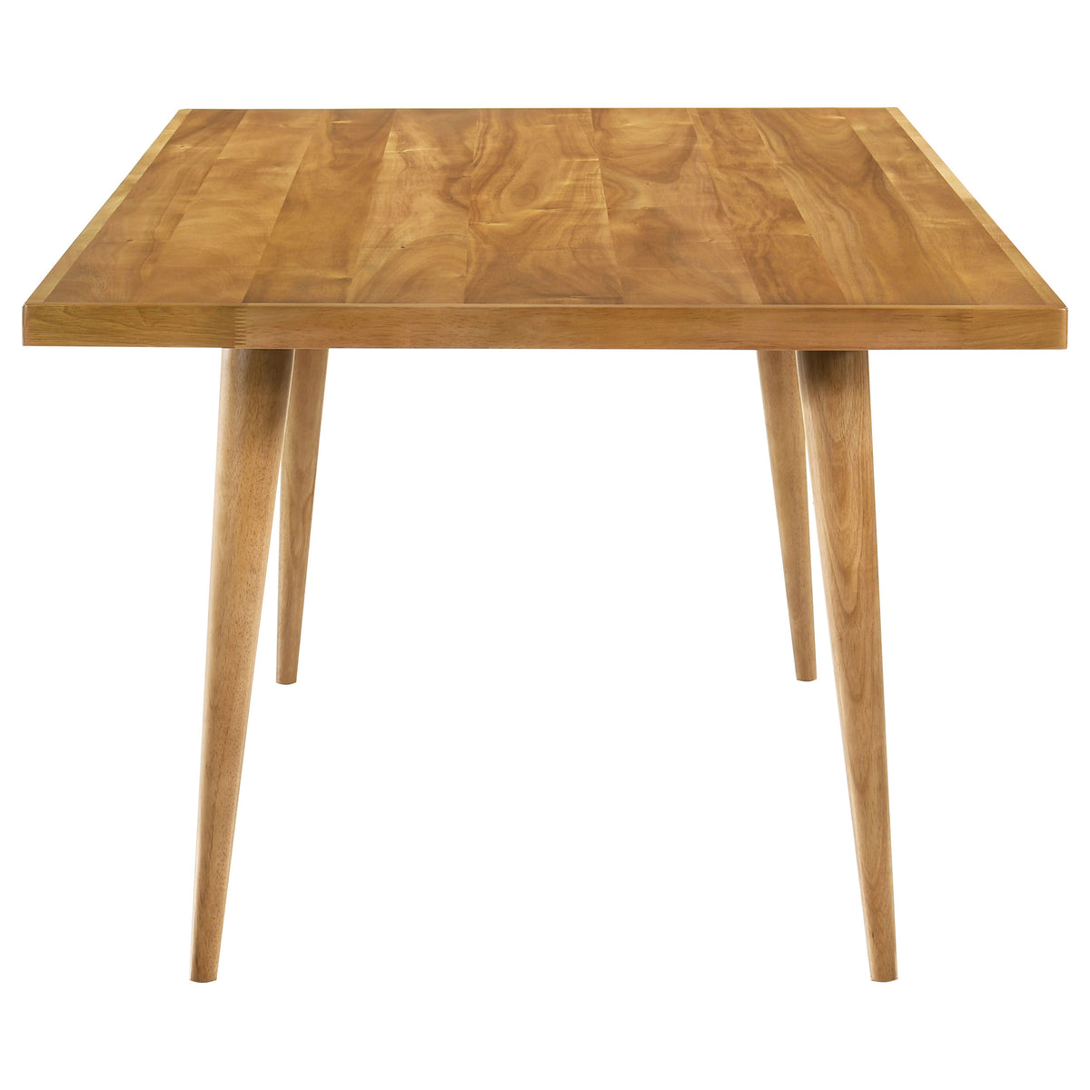 Fabra 7-piece 79-inch Rectangular Dining Set Honey Wheat