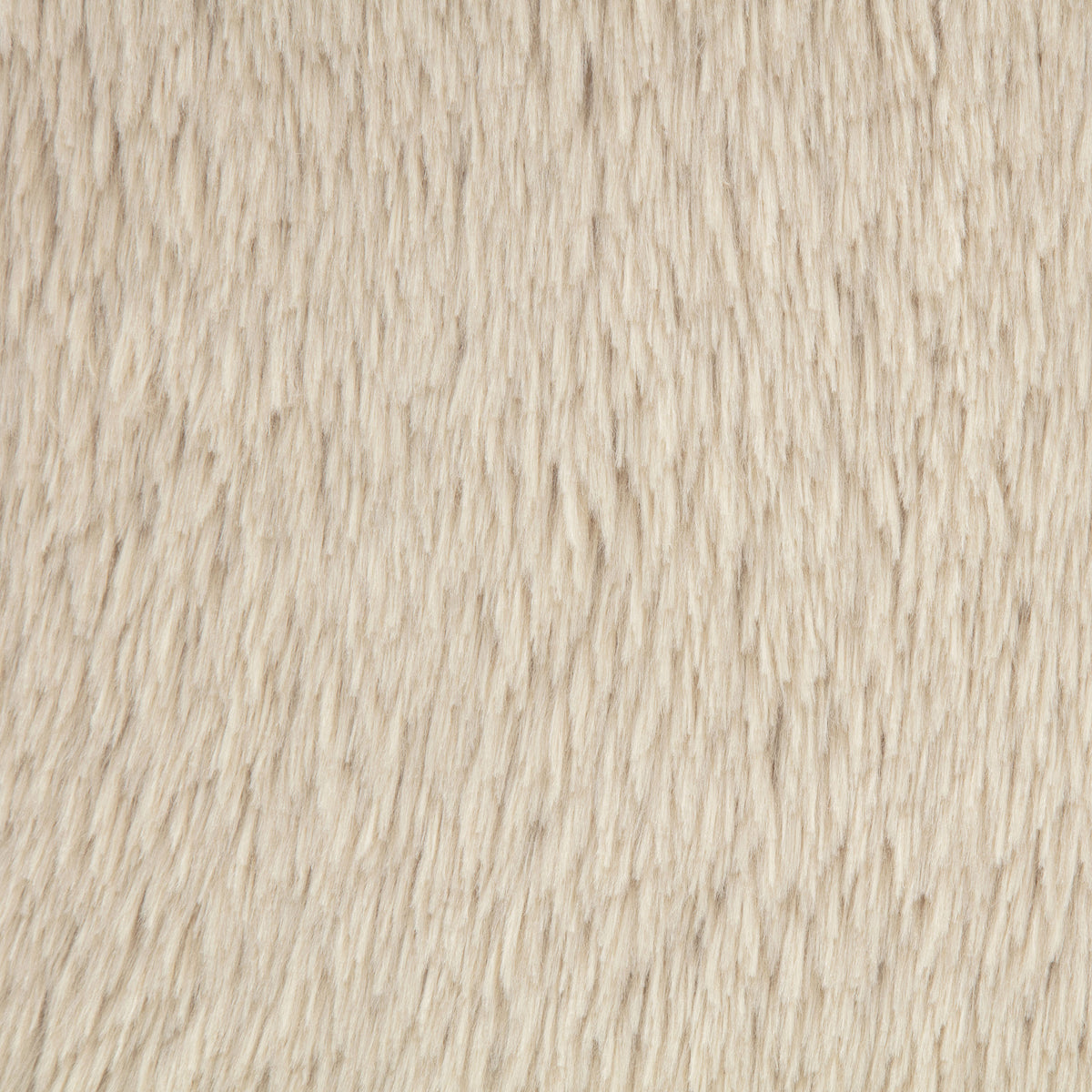 Lacombe Faux Fur Accent Chair Latte