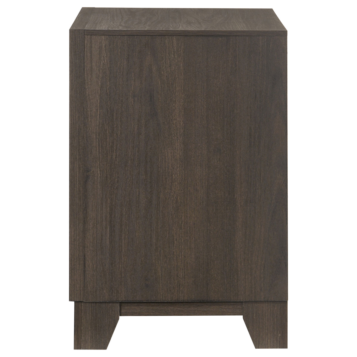 Farre 3-drawer Nightstand Bedside Table Dark Brown