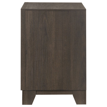 Farre 3-drawer Nightstand Bedside Table Dark Brown