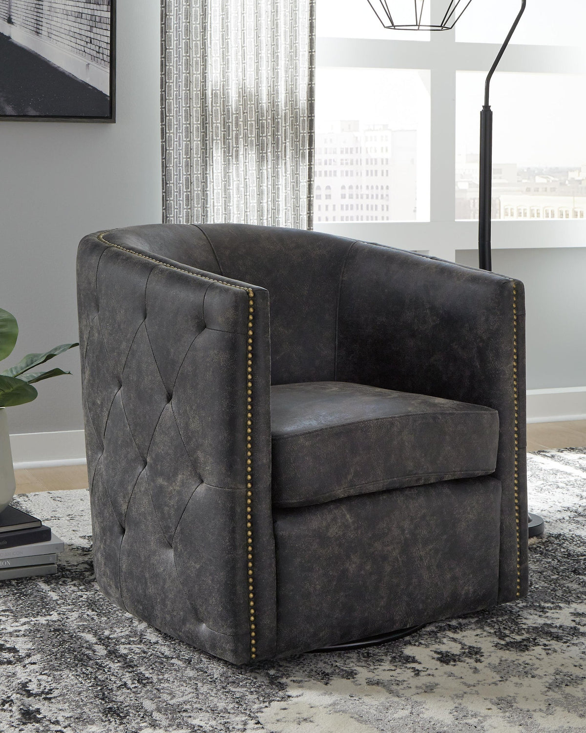 Ashley Express - Brentlow Swivel Accent Chair