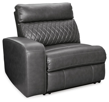 Samperstone 2-Piece Power Reclining Sectional Loveseat