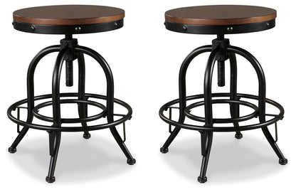 Ashley Express - Valebeck Swivel Barstool (2/CN)