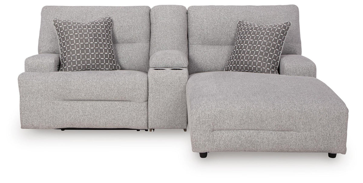 Acklen Place 3-Piece Power Reclining Sectional Sofa with Chaise