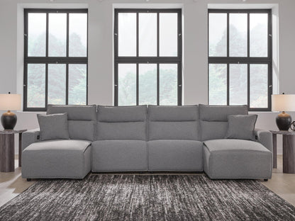 Modmax II 4-Piece Power Reclining Sectional with Chaise