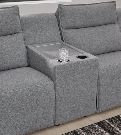 Modmax II 6-Piece Reclining Sectional with Console