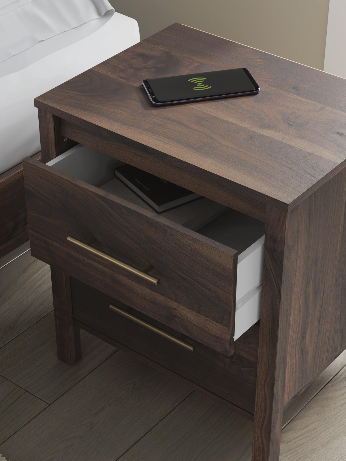 Ashley Express - Calverson Two Drawer Night Stand