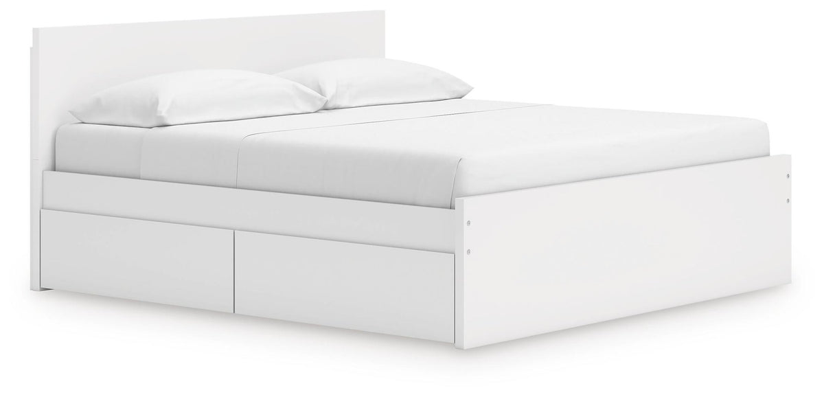 Ashley Express - Onita King Panel Platform Bed with Storage