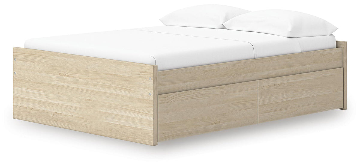 Ashley Express - Onita Full Platform Bed with 2 Side Storage