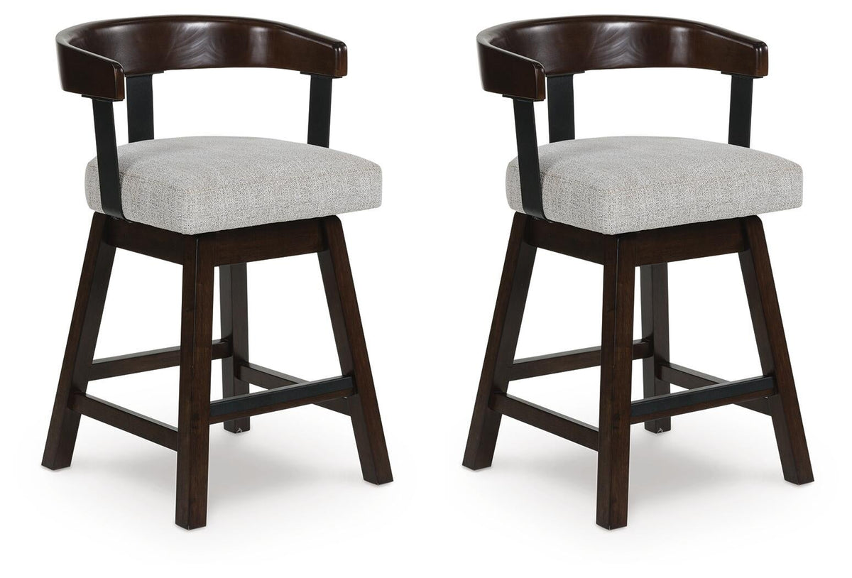 Ashley Express - Haddigan UPH Swivel Barstool (2/CN)