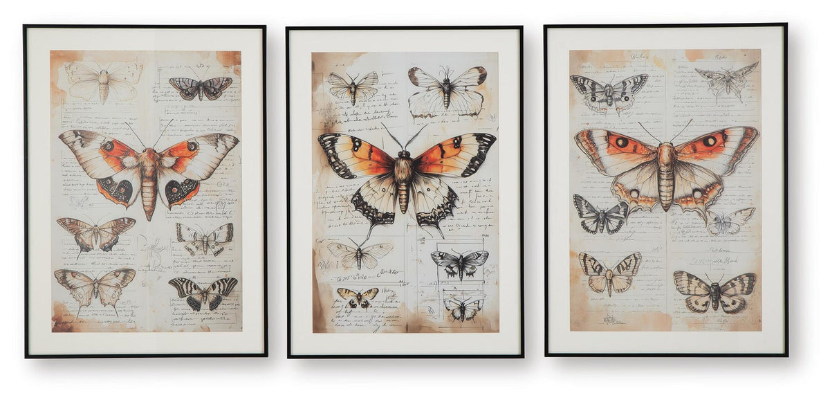 Ashley Express - Jossletts Wall Art Set (3/CN)