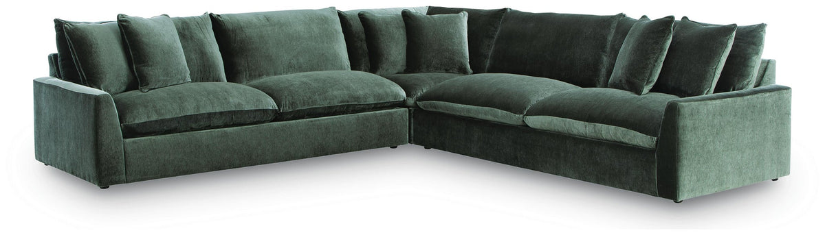 Carriage View 3-Piece Sectional