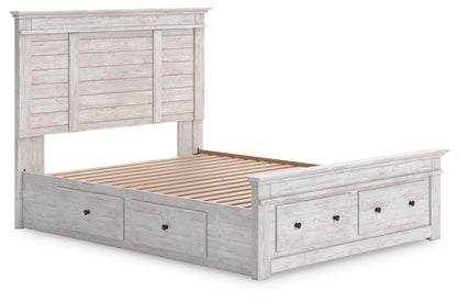 Makidern Queen Panel Storage Bed
