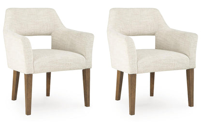Ashley Express - Marxmore Dining UPH Arm Chair (2/CN)