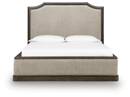 Wickenger California King Upholstered Panel Bed