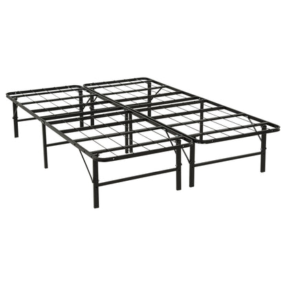 Kramer Full Folding Metal Platform Bed Frame Black