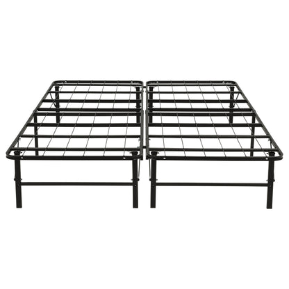 Kramer Queen Folding Metal Platform Bed Frame Black